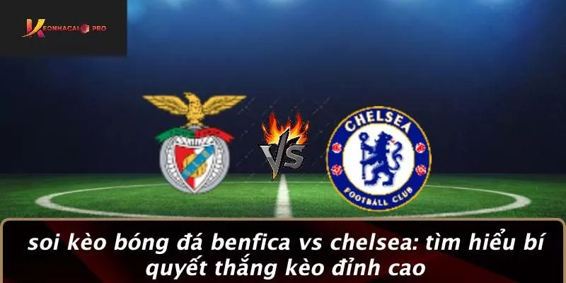 SOI KÈO BÓNG ĐÁ BENFICA VS CHELSEA
